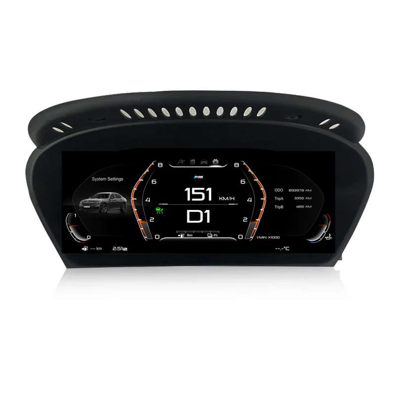 Fotografia 4: Cluster de velocímetro digital LCD KANOR para instrumento de cabine BMW X1 E84