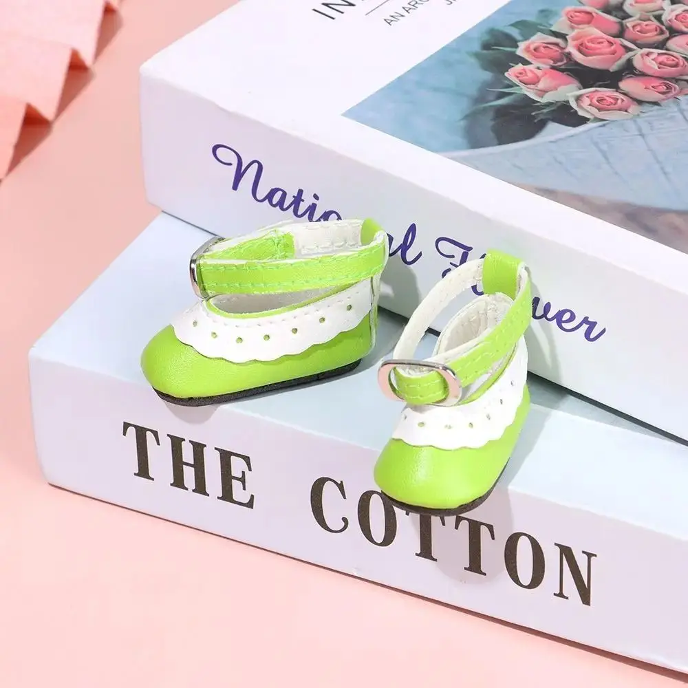 5cm Length 5cm Length Doll Shoes DIY Mini Bright Leather Shoes Plimsolls High Top 1/6 Scale Mini Sneakers BJD Doll Shoes