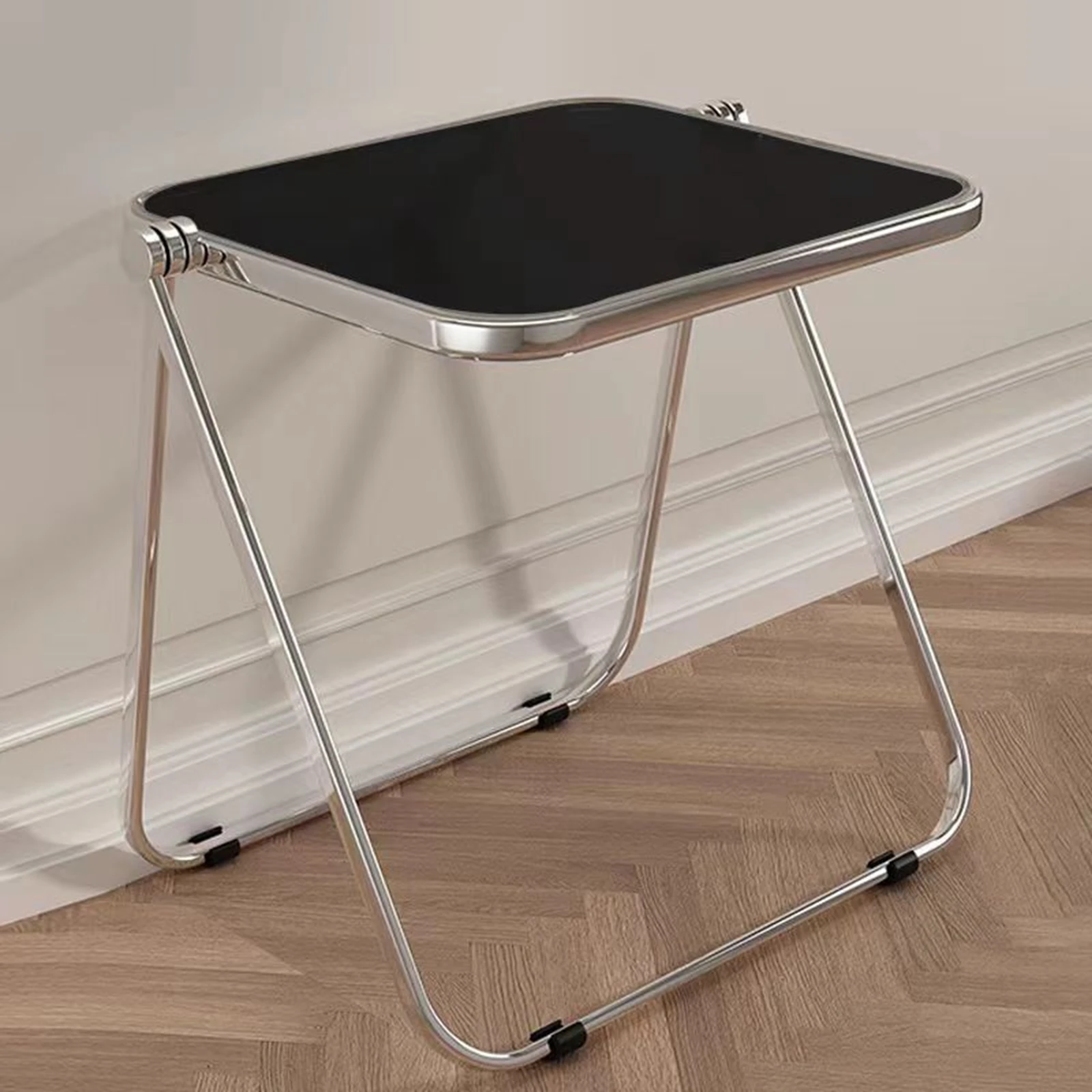 Folding Tray Table Small Space Compact Sturdy Anti Slip Versatile Tiny Desk for Bedroom Living Room Dormitory Home Apartment image 5