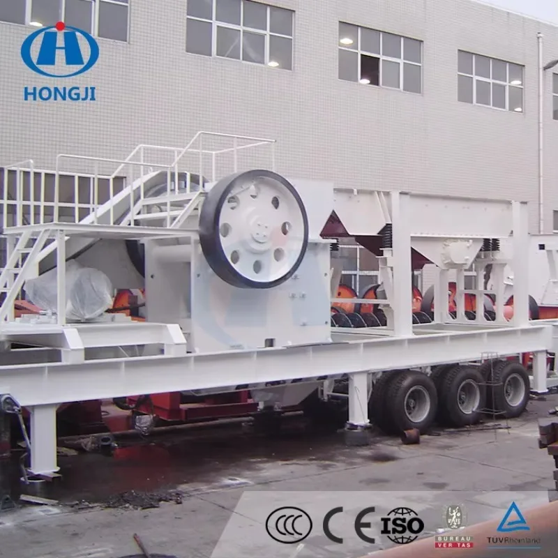 Good Quality Crushing Wheeled Concrete Mobile Cone Crusher Plant