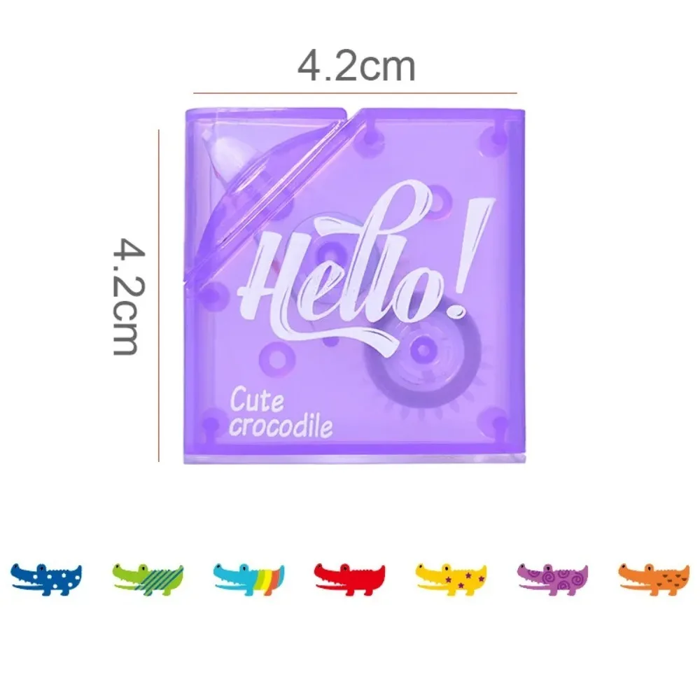 

Square Correction Tape for Diary Scrapbook DIY Plastic Lace Correction Tape Multicolored Journal Stationery School Supply