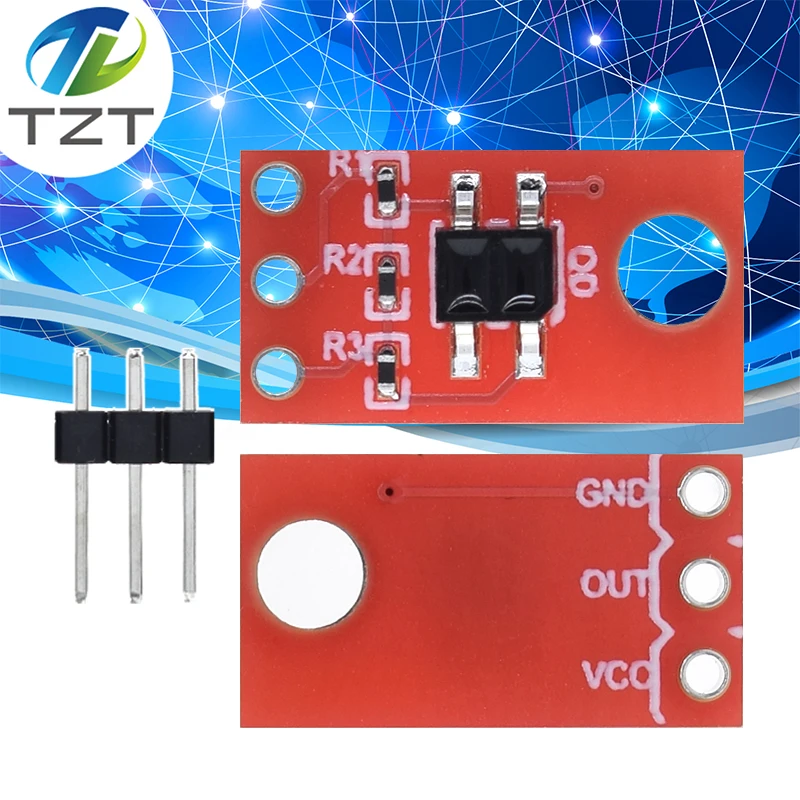 QRE1113 IR LED Infrared Reflection Sensor Module Capacitor Discharge Circuit Breaker Board DC 3.3 -5V Qre1113 Ir Camera