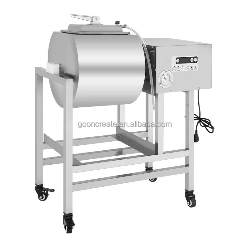 Máquina Marinadora de Pollo de Acero Inoxidable, Máquina de Vacío para Curado y Sazonado