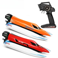 WLtoys WL915-A WL916F1 2.4G RC High Speed Racing Boat Waterproof Rechargeable Model Electric Radio Remote Control Speedboat Toys