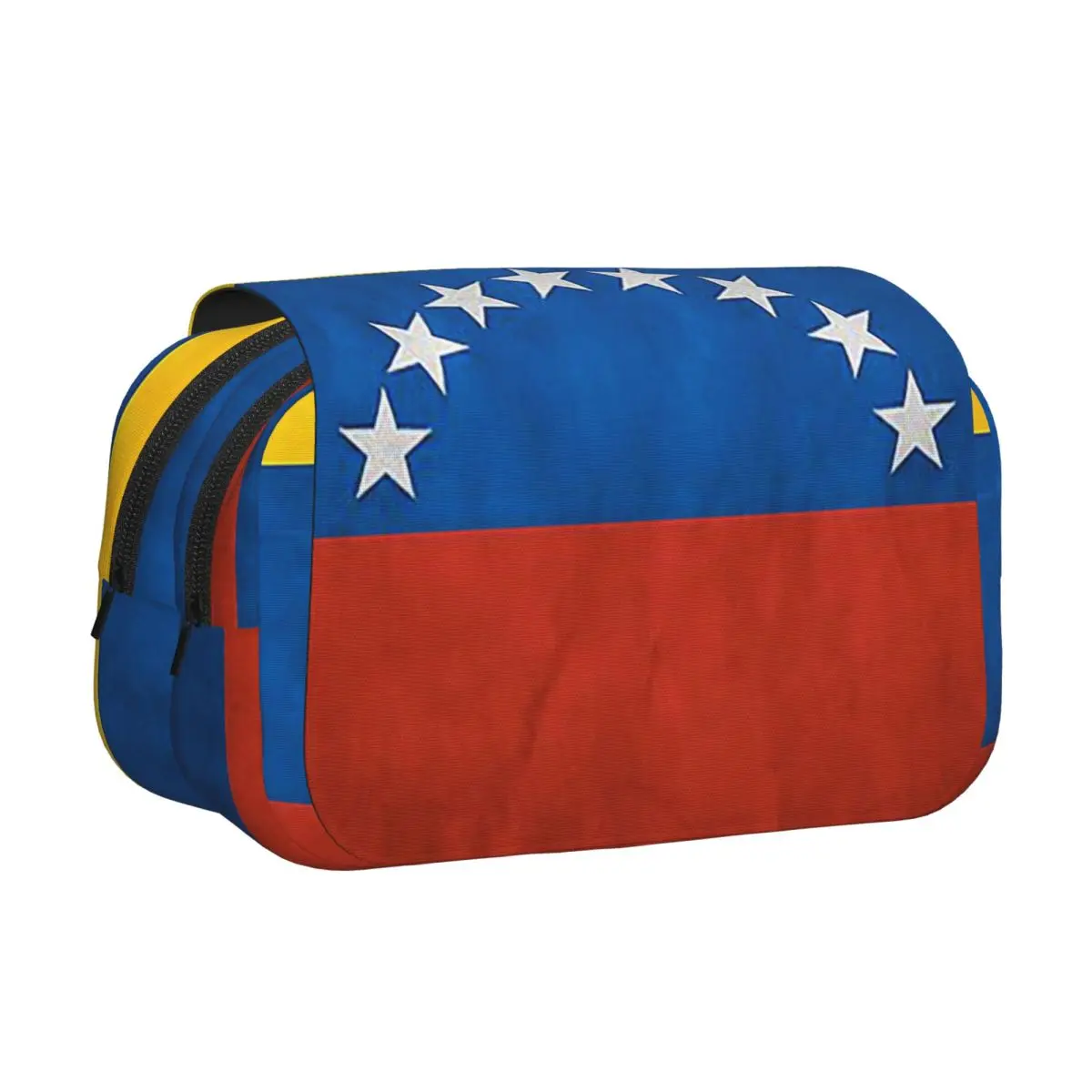 Venezuela Venezuelan Flag National Flag Of Venezuela Pencil Case Pencil Pouch Hard Shell Leather Pen Box Pencil Bag for Kids