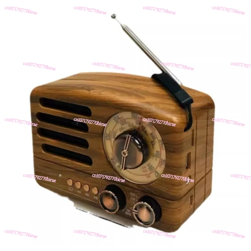 Suitable for Manual Tuning of Retro Bluetooth Speakers, Full-band Radio, Multi-functional Portable External Speakers, Plastic Bo