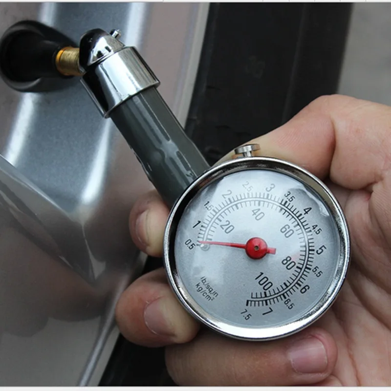 Car Tyre Tire Pressure Gauge Manometer For Car Auto Motorcycle Truck Bike Dial Meter Vehicle Tester Pressure Tyre Measurement