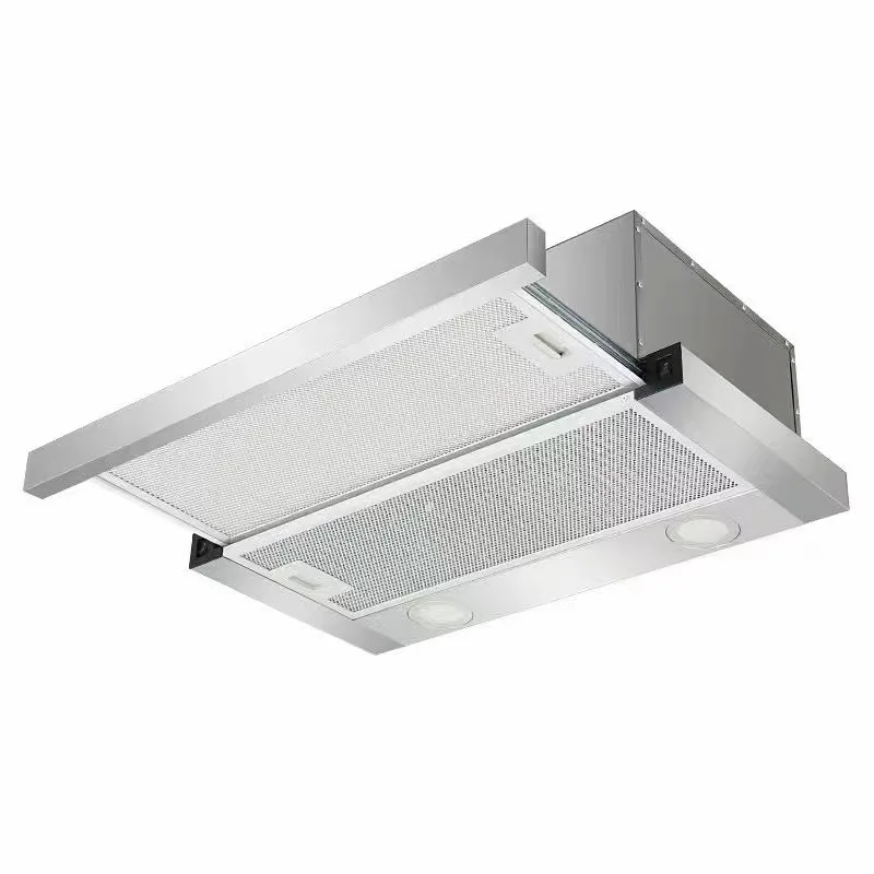 Large Side Suction Range Hood Double Top and Side Suction for Home Appliance Kitchen for Effective Grease Removal