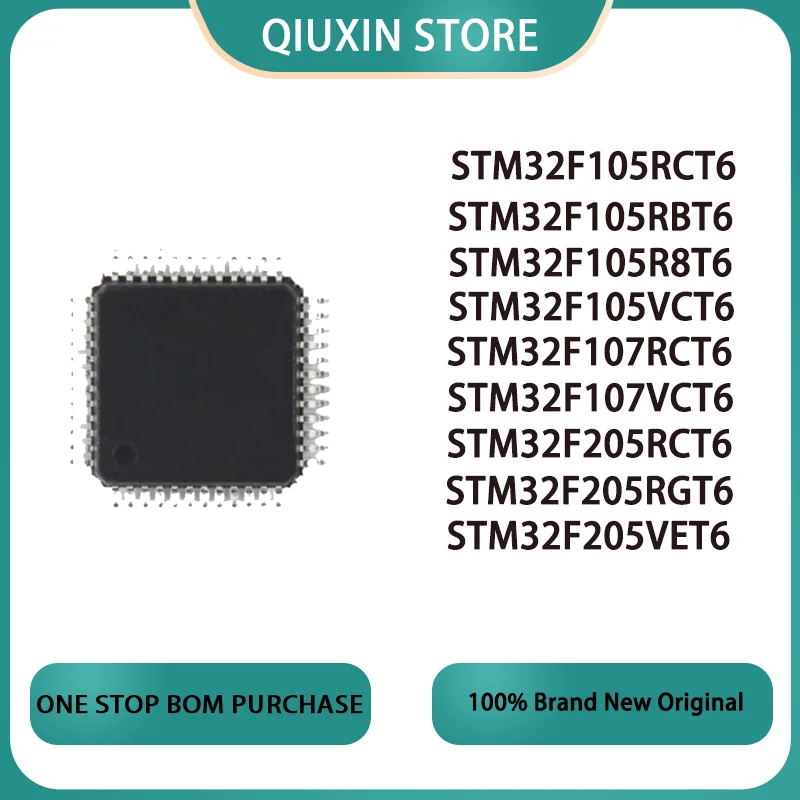 STM32F105R8T6 STM32F105RBT6  STM32F105VCT6 STM32F107RCT6 STM32F105RCT6STM32F107VCT6 STM32F205RCT6 STM32F205RGT6 STM32F205VET6