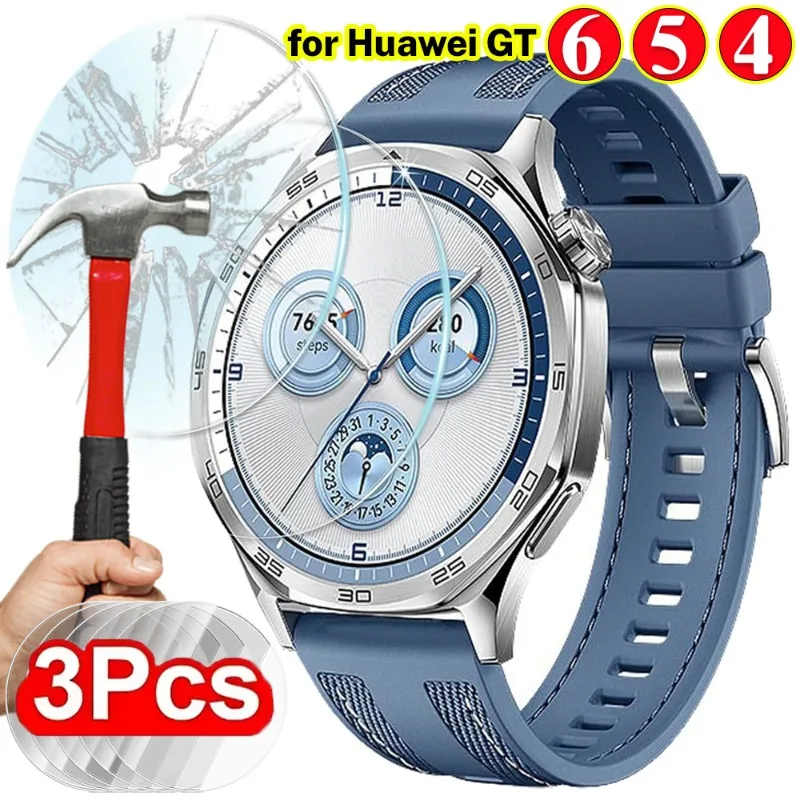 

Защитная пленка премиум-класса для экрана Huawei Watch GT 6/5/4 41 мм 46 мм, твердость 9H, закаленное стекло, пленка против царапин для часов Huawei