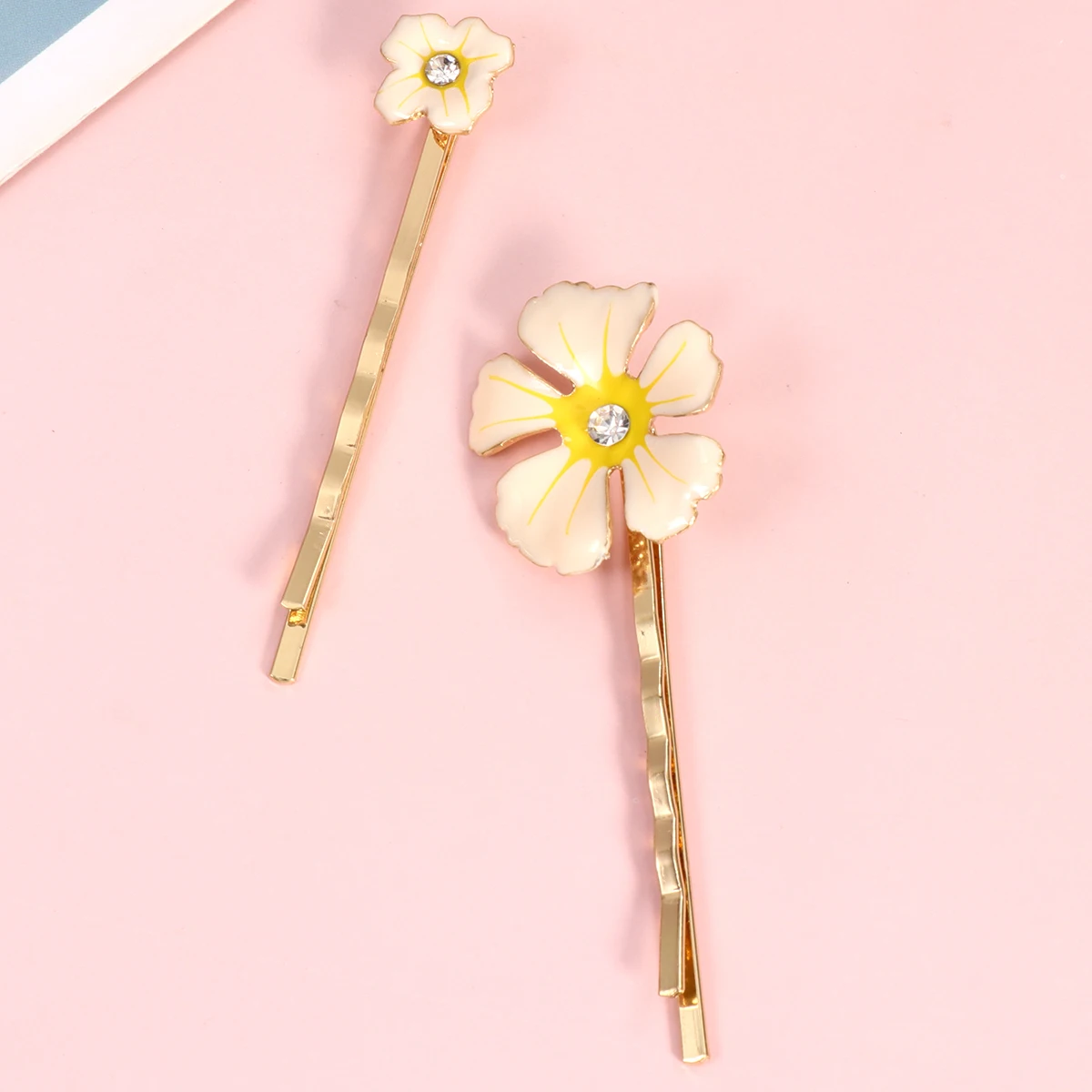 

5 Pcs Retro Hair Clip Set Accessories Clips Women Rhinestone Hairpin Bride