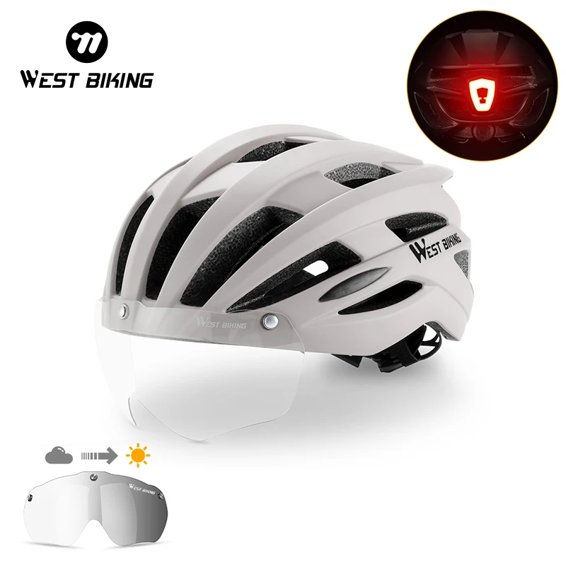 

WEST BIKING Bicycle Helmet Comfort Lining Lightweight Hollow Men Women Adjustable Riding Safety Head Protection Mtb Cycling Cap