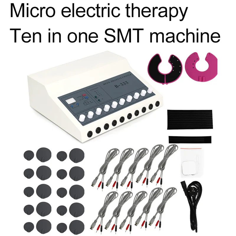 Medidor de corrente EMS de mesa dez em um dispositivo de saúde micro elétrico meridiano de dragagem de remendo