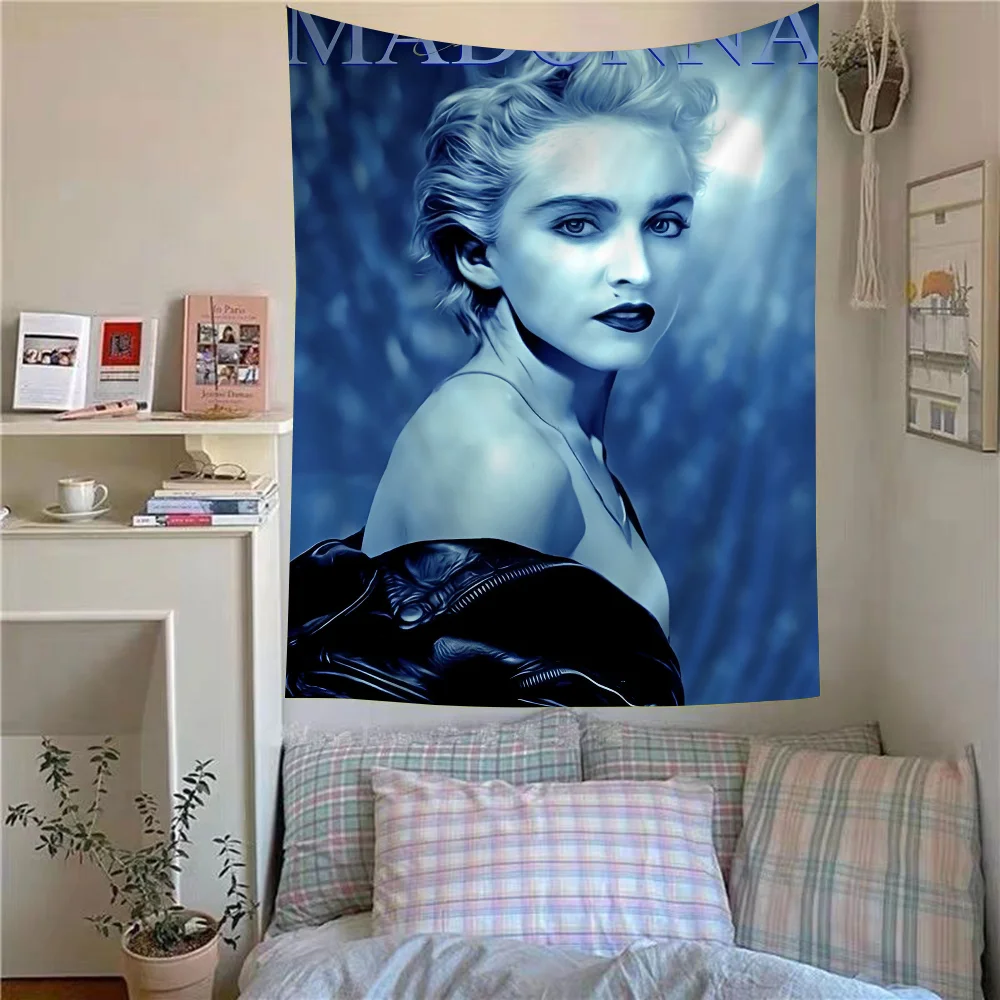 Madonna Music Sexy Singer Hanging Bohemian Tapestry Bohemian Wall Tapestries Mandala Kawaii Room Decor
