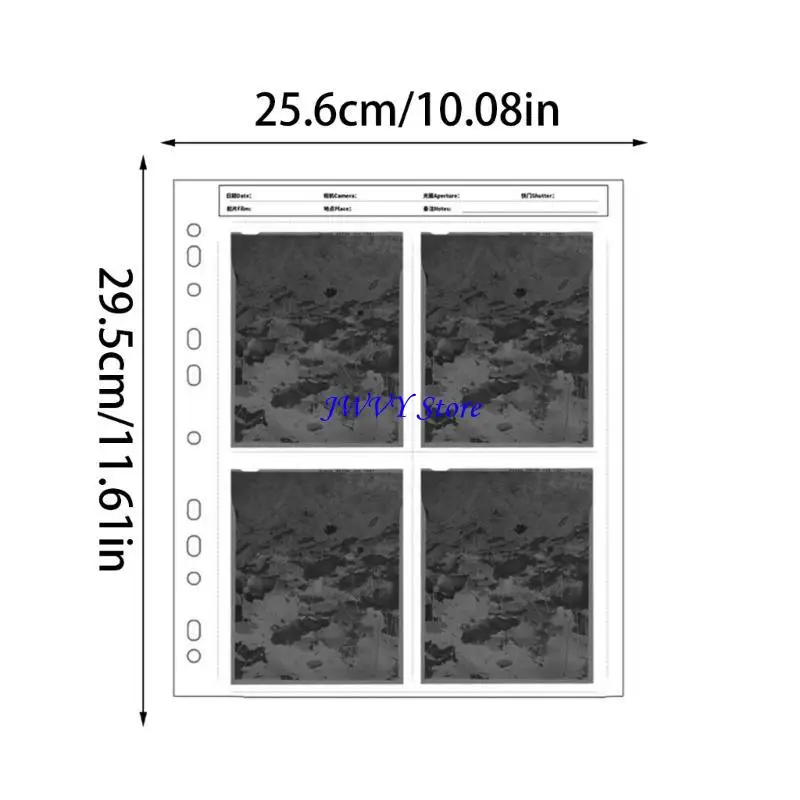 573A 앨범 필름 보호자 스토리지 135/120 부정적인 필름 저장 페이지