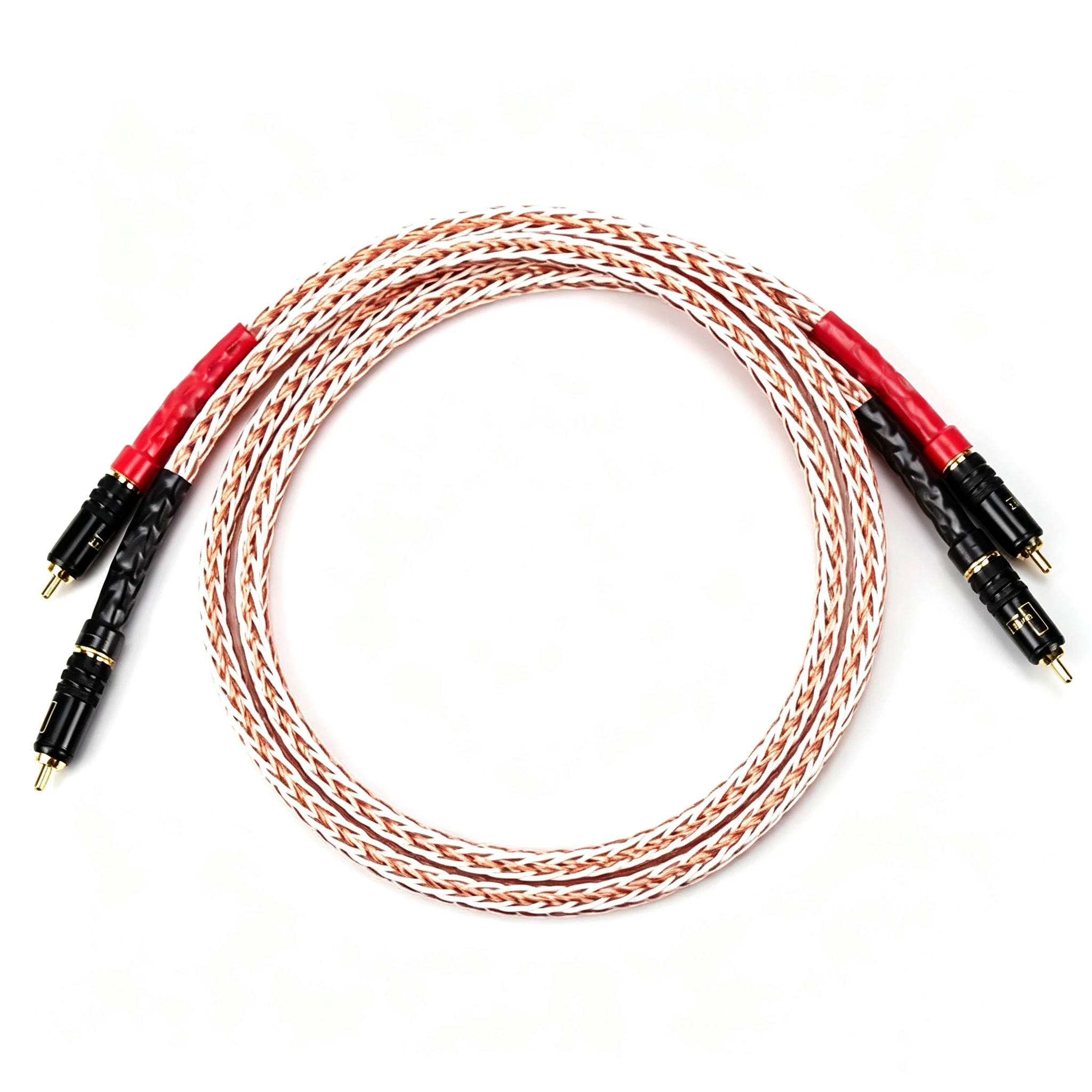 زوج من كابلات RCA عالية الجودة - مراجعة Musical Instrument Image وسعره