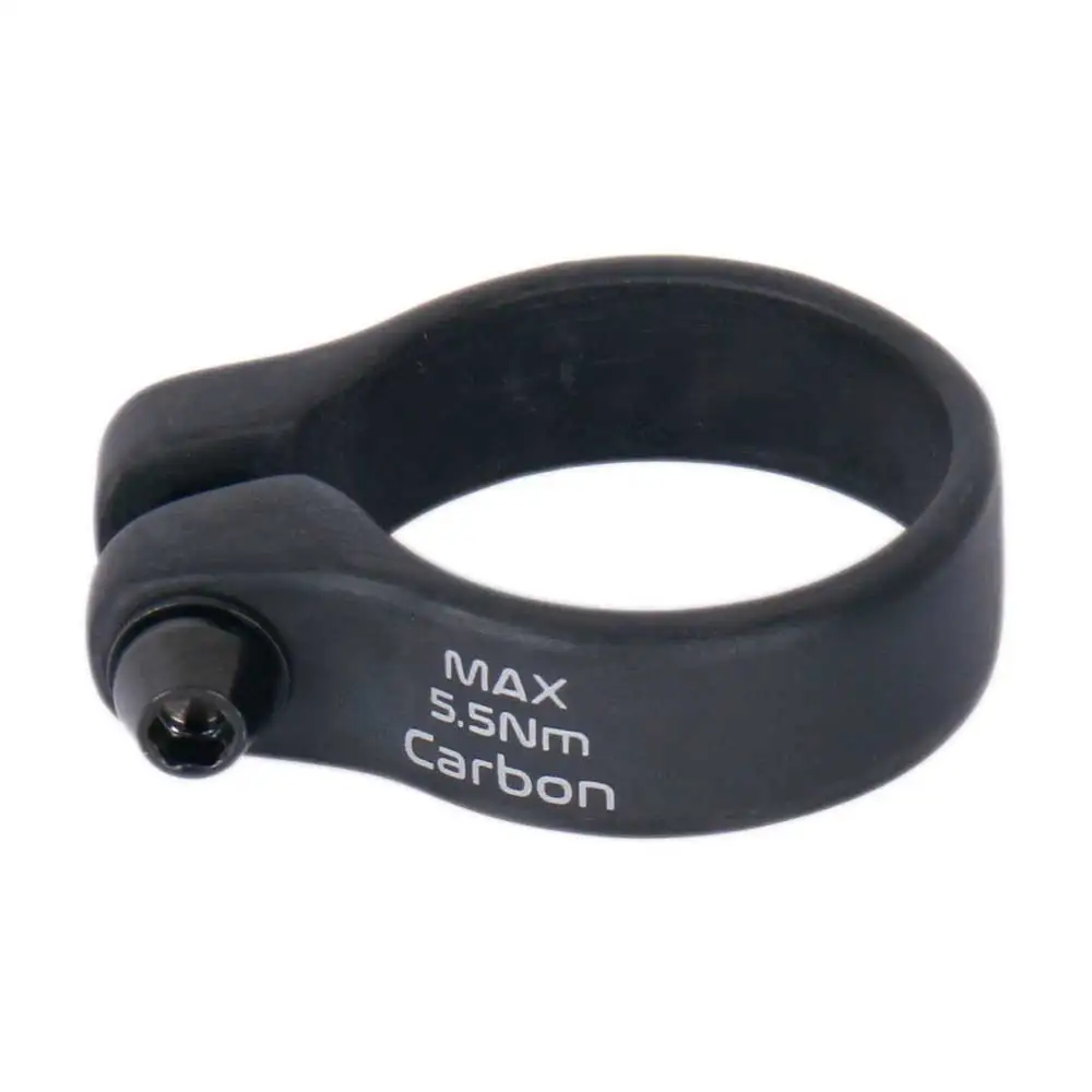 Fahrrad-Carbonfaser-Sattelstützenklemme 31,8/34,9mm MTB/Rennrad Carbon-Klemmen Passend für 27,2/30,9/31,6 Sattelstützen – Detail 7