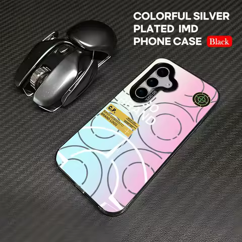 Phone Case For lMD Color Silver Shell For Samsung S25 24 23 22 21 20 Plus Ultra FE l-island-A Color Luxury S-Stone-S