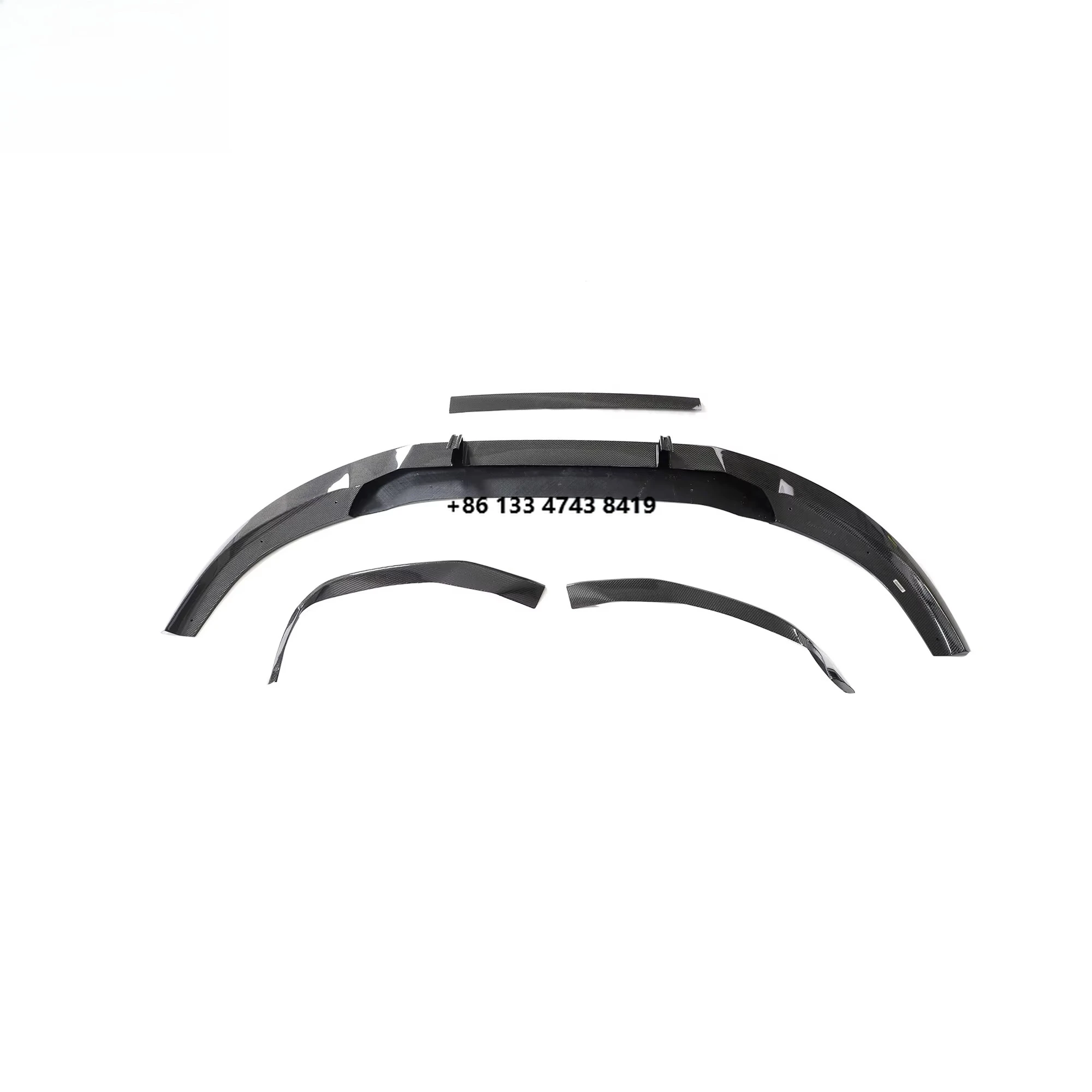 

2021 high-quality dry carbon fiber car bumper for Rsq8 front lip