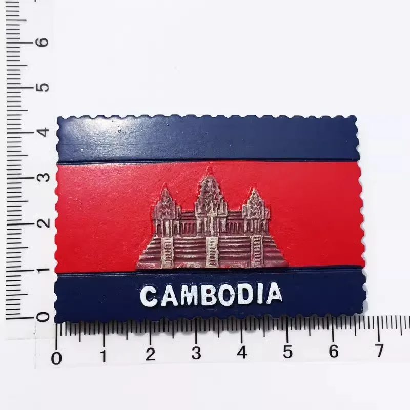 

Cambodia city scenery Travel souvenirs Refrigerator stickers magnets gifts Handicrafts Home decor