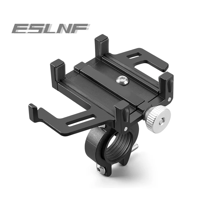 ESLNF Phone Holder Motorcycle Electric Bicycle Smartphone CNC Aluminum Alloy Bracket Five Claws Mechanical Bike Phone Holder