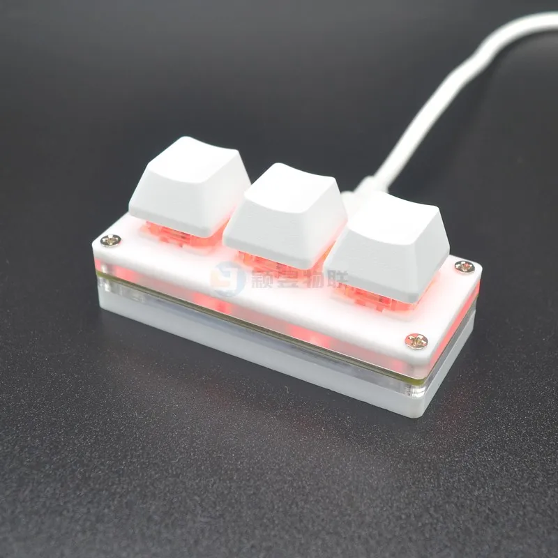 Bàn Phím Mini 3 Sao Chép Chìa Dán Một Khóa Mật Khẩu Người Dùng Định Nghĩa Đường Tắt Phím Đa Phương Tiện OSU Âm Thanh Trò Chơi Thay Đổi Chìa Khóa