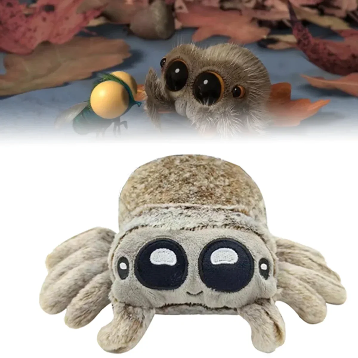 Adorable Lucas Spider Plush Toy for Kids, Stuffed Animal, Perfect Gift for Spider Lovers, Soft and Huggable, Halloween Companion