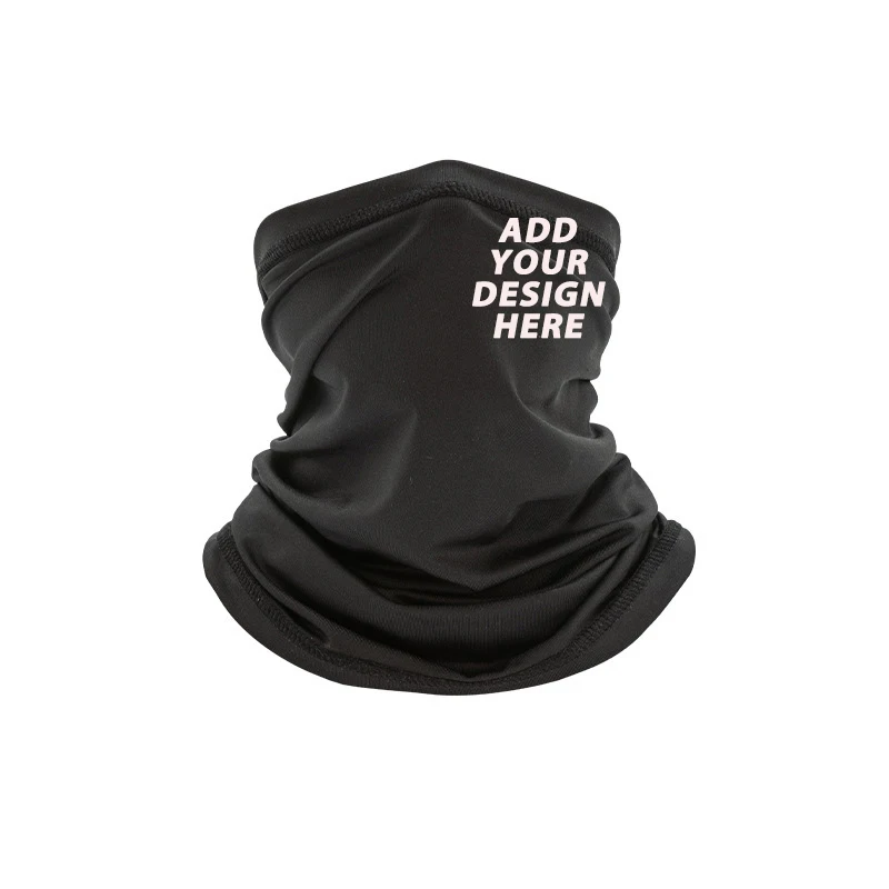 Customized Unique Buff Sports Style Knitted Scarf Logo/Slogan Custom Personalized Bandana Balaclava