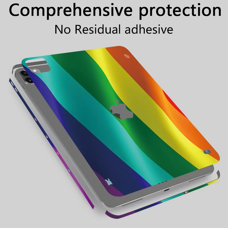 Dustproof Protective Film For iPad Skins 10.2\'\' 10th Gen 10.9 Air 4/5 Mini 6 Back Cover Sticker Pro 11 12.9\