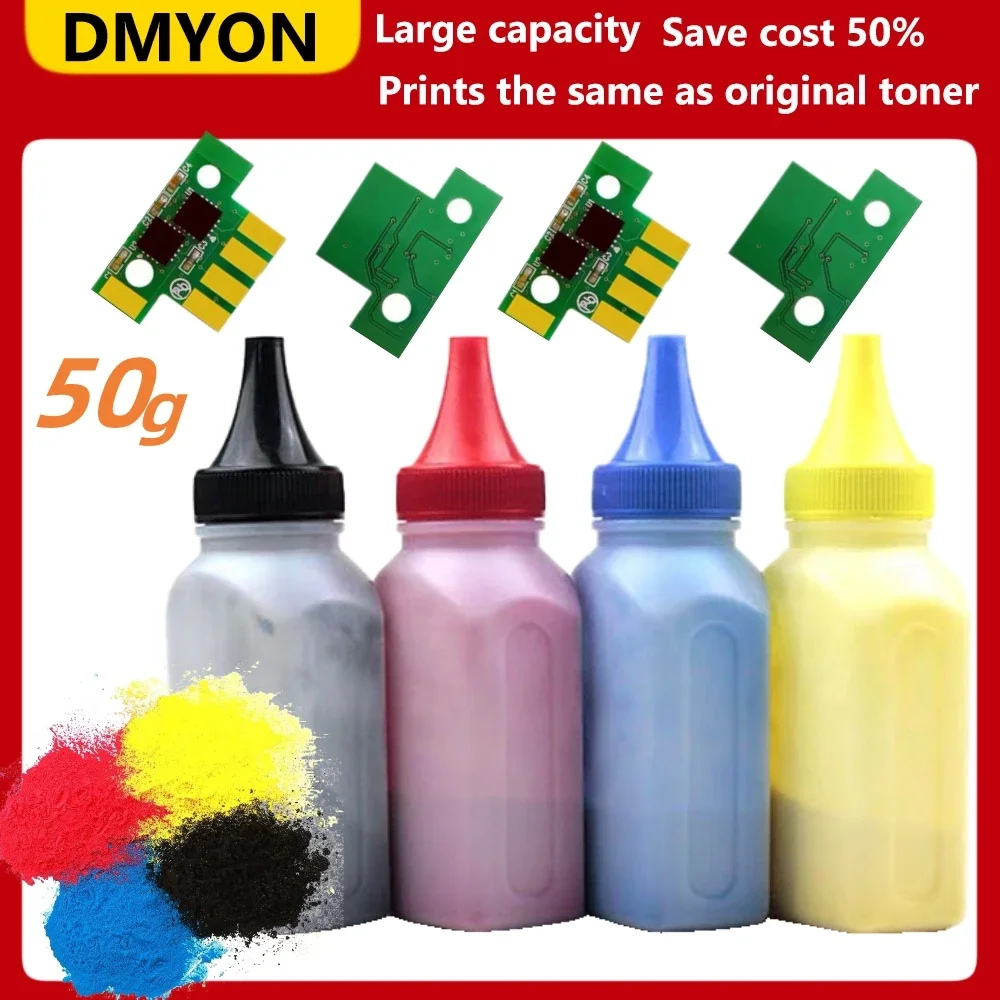 DMYON 50g/Pc Color Toner Powder Chip Compatible for Lexmark CS310 CS410 CS510 CX310 CX410 CX510 CX310N CX310DN CS310n Printer