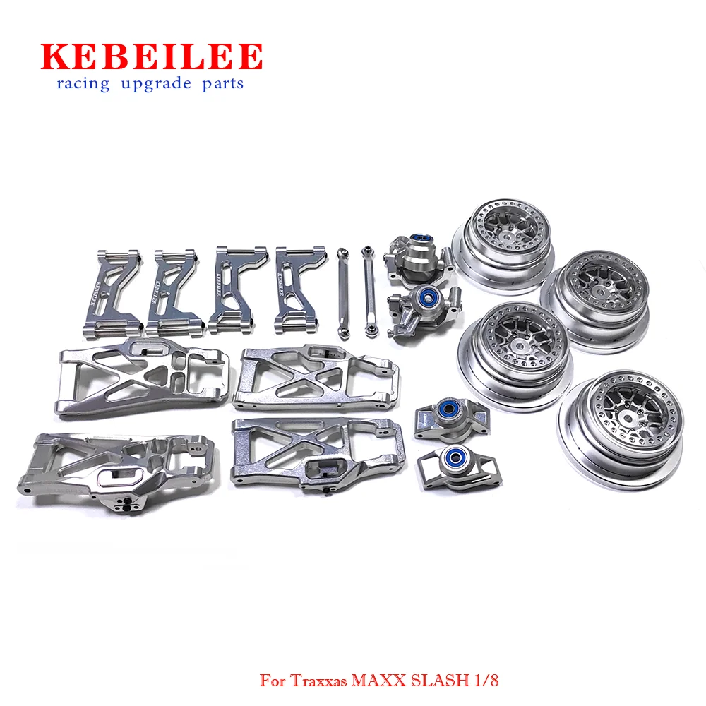 Aluminiowy zestaw modernizacyjny KEBEILEE CNC do Traxxas MAXX Slash 1:8 6S