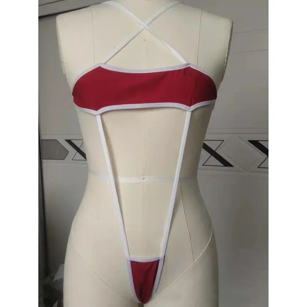 

Sexy Porno Erotic Swimwear Micro-Thong Bikinis Women Sexy Swimsuit Biquinis Bandage Swimwear Bikini Set Bathing Suit Swimming