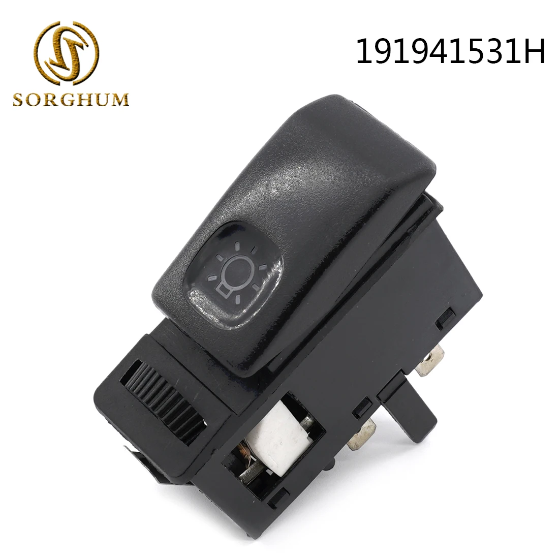 

SORGHUM Car Black Headlight Head Light Switch 191941531H 191941531A For VW Golf Mk2 Jetta II Mk 83-92