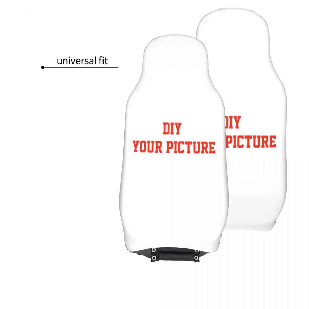 DIY Your Picture Universal Car Seat Cover Protector Interior Accessories For SUV Customised Car Seats Covers Car Accessories