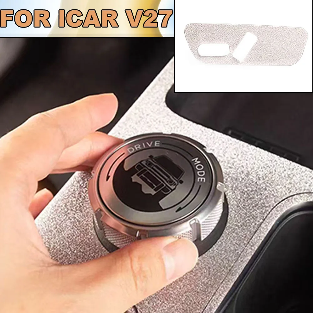 

Custom Bling Diamond Interior Wrap For Chery iCAR V27 V27 2026 2027 Full Interior Accessories