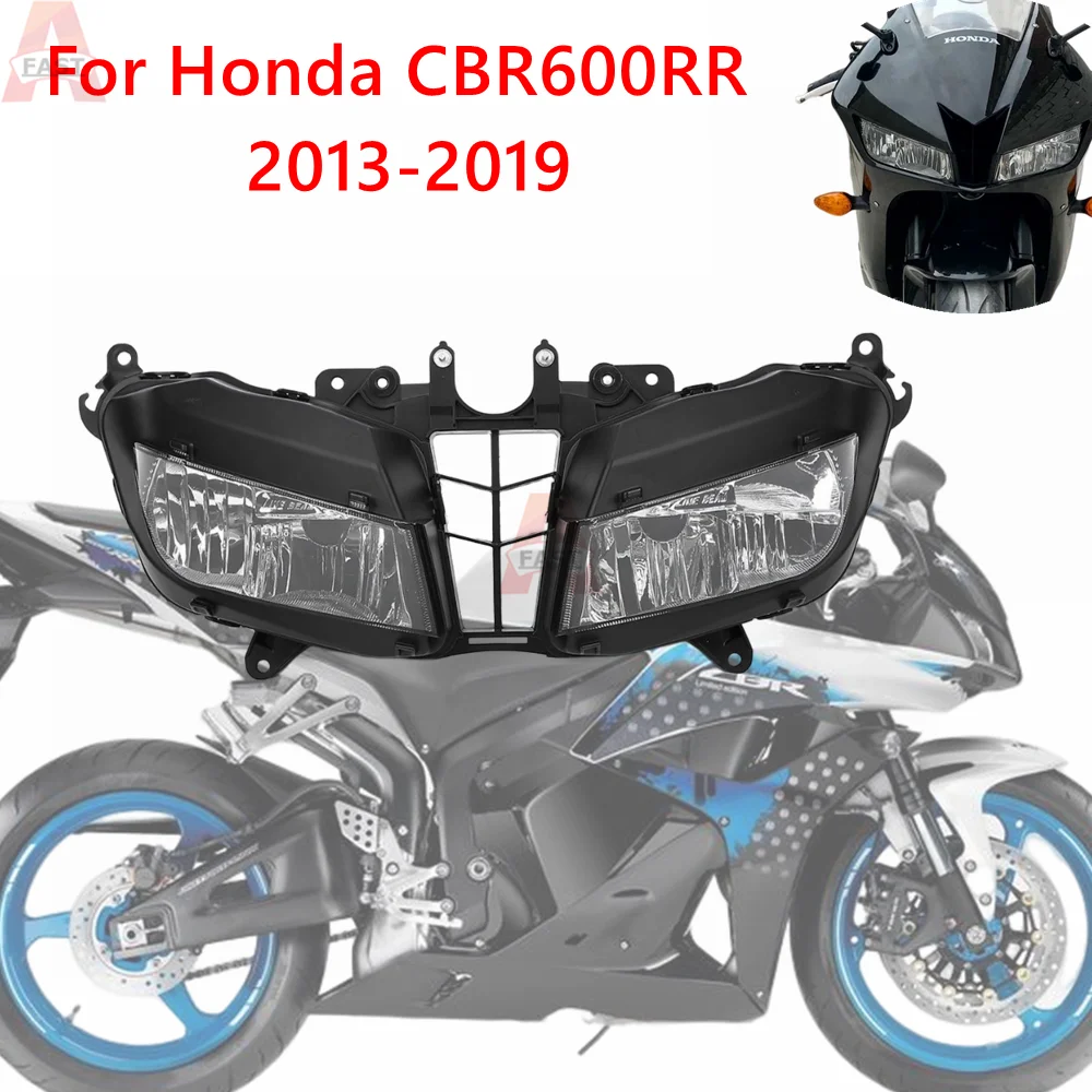 

Motorcycle Front Headlight Head Light Assembly For Honda CBR600RR CBR 600RR 2013-2019 CBR 600 RR 2019 2018 2017 2016 2015 2014