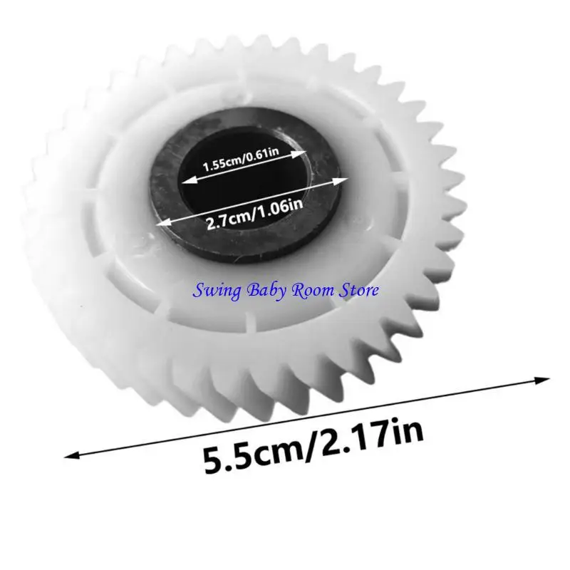 A engrenagem da máquina costura K1AD garante performances ideais reparos máquinas costura parte textura plástica para