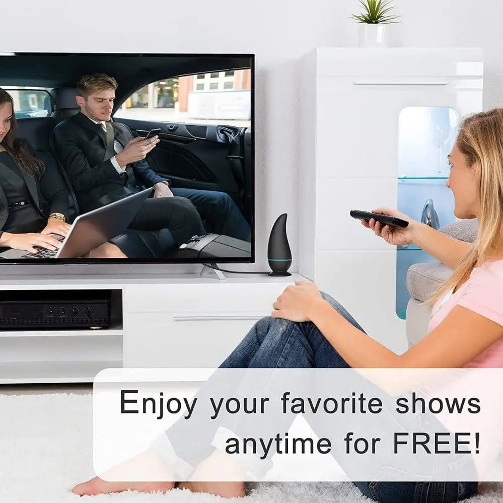VUELVE Mango هوائي التلفزيون الرقمي 4K 1080P HD TV هوائي UHF VHF هوائي استقبال الإشارة طويلة المدى