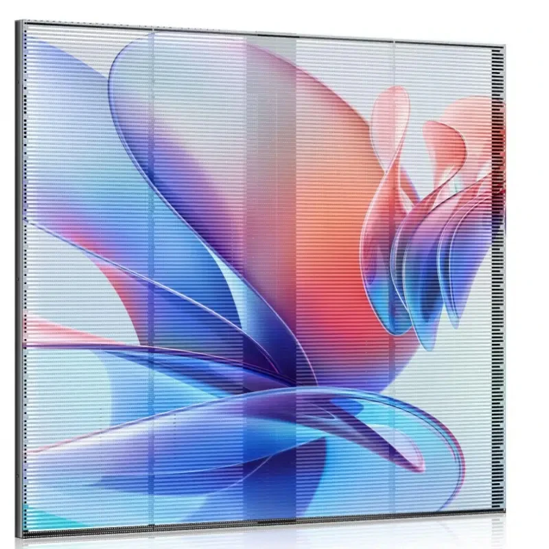 Full Color P3.9 P7.8 Transparent LED Screen for Indoor Outdoor Advertising Retail Display Creative Installation