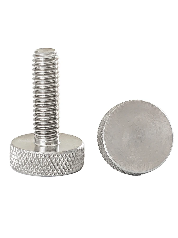 304 stainless steel riveted screws, flat head, manual adjustment, thumb screw, curtain, wall, glass, M3 M4,M5 M6 M8 M10  GB835