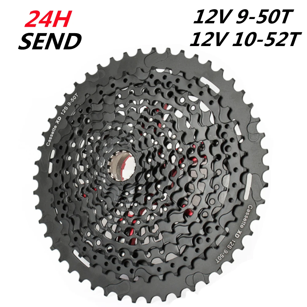 NEW SUNSHINE MTB Bike XD Cassette 12 Speed K7 12V 9-50T Sprocket Mountain Bike Flywheel For SRAM GX EAGLE Bicycle Accessories