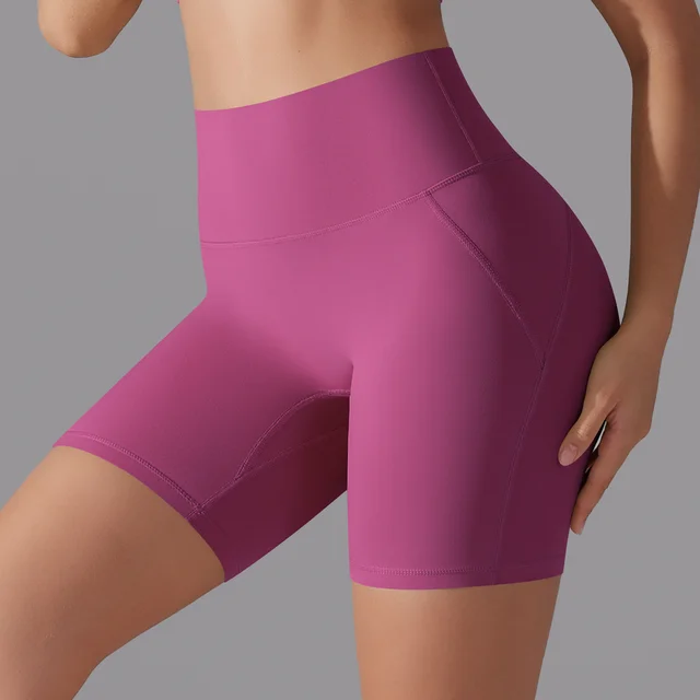 Yoga Shorts Women Fitness Shorts Running Cycling Shorts Breathable Sports Leggings High Waist Summer Workout Gym Shorts 4 Yoga Shorts Women Fitness Running Cycling Shorts – view 4