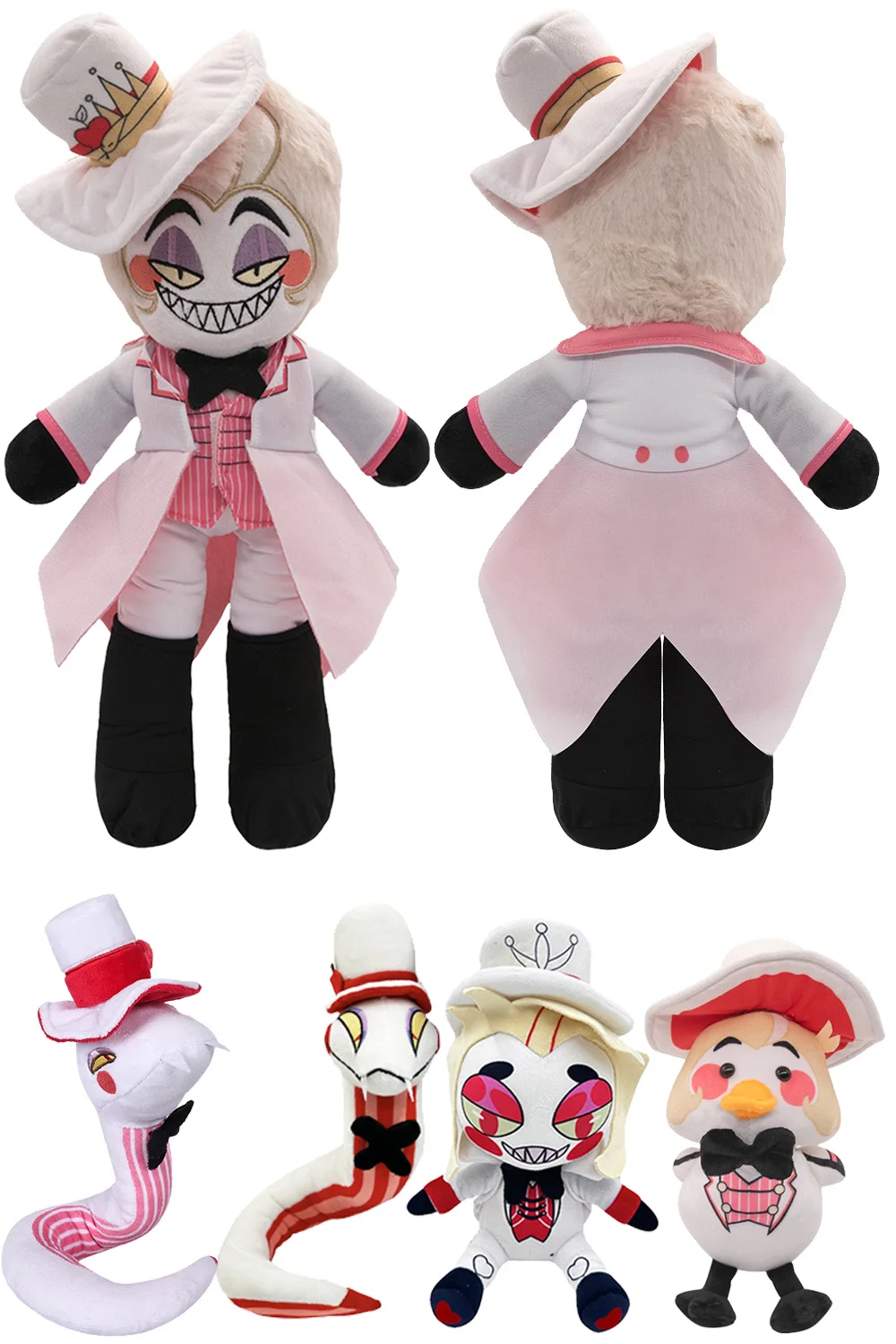 Groothandel Eendenslang Vorm Lucifer Pluche Plushies Cartoon Hell Inn Rollenspel Beeldje Rekwisieten Geschenken Fancy Dress Up Party Mascotte