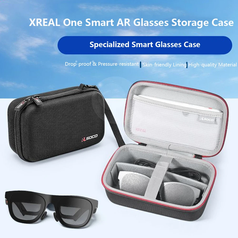 Estuche de transporte compatible con XREAL Beam Pro AR Spatial para gafas Xreal AR versión Global (solo estuche)