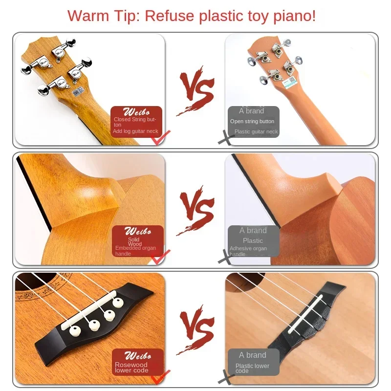 Ukulele Beginner Boys and Girls Beginner Ukulele Children Small Guitar Flagship Store Musical Instrument