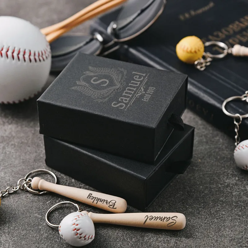 New Baseball Keychain Pendant - A Realistic Mini Baseball Keychain For Sports Goods Activities. A Lovely Gift For Couples.
