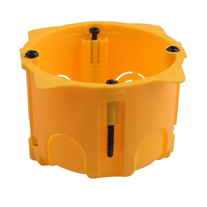 HRBAJ-Drywall Box For Plasterboard & Concrete Wall,Switch Socket Cassette Electric Box Case For European Standard Installation