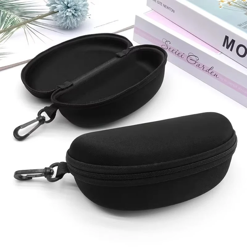 Portable Zipper Carabiner Flashlight Protector Box EVA Case Outdoor Pack Torch Case Flashlight Accessories With Hook