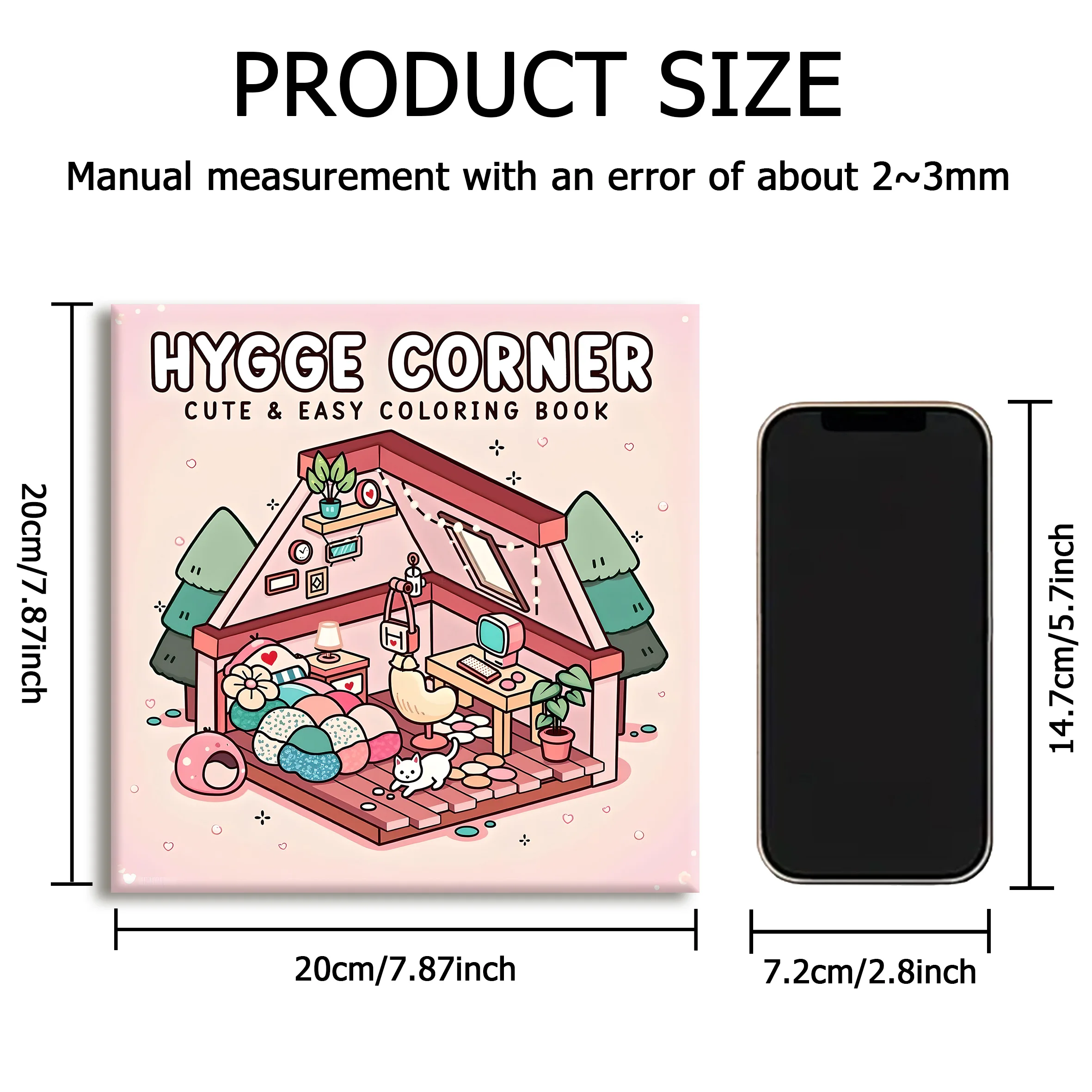 HYGGE CORNER : Coloring Book for Adults Featuring Cute Cozy Daily Activities for Relaxation (Cozy Spaces Coloring) image 3