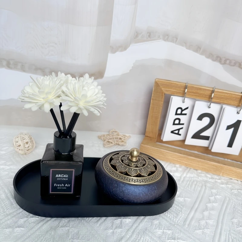Multi-use Silicone Storage Tray for Bathroom Kitchen Living Room Dressing Table - Organizer for Keys Cosmetics Rings